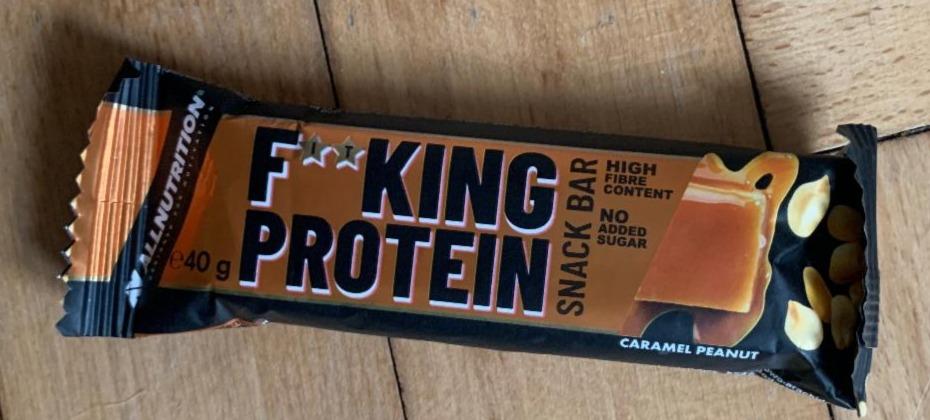 Fotografie - Fitking Protein Snack bar Caramel Peanut Allnutrition