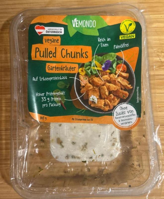 Fotografie - Vegane Pulled Chunks Gartenkräuter Vemondo