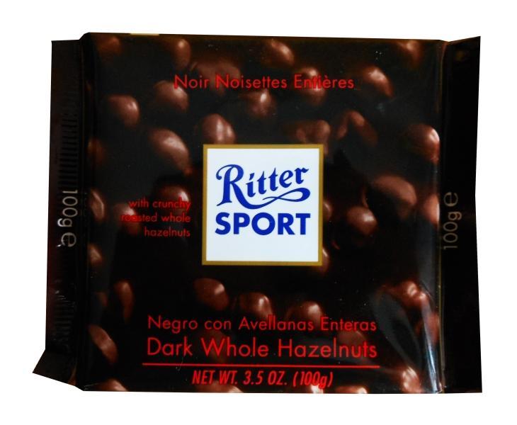Fotografie - Ritter Sport Dark Whole Hazelnuts