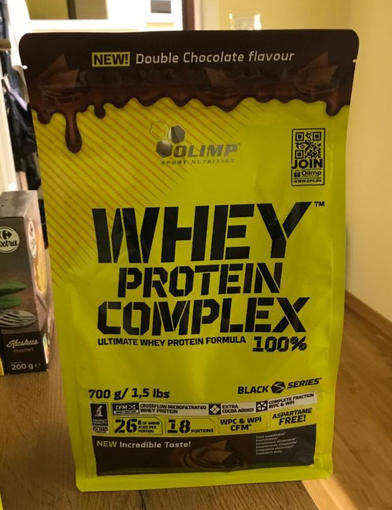 Fotografie - Whey protein complex 100% double chocolate flavour Olimp sport nutrition