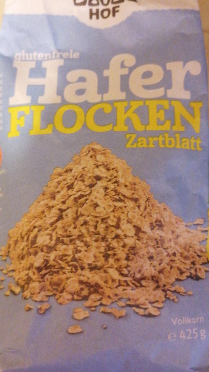 Fotografie - Hafer flocken Zartblatt glutenfrei Bauckhof