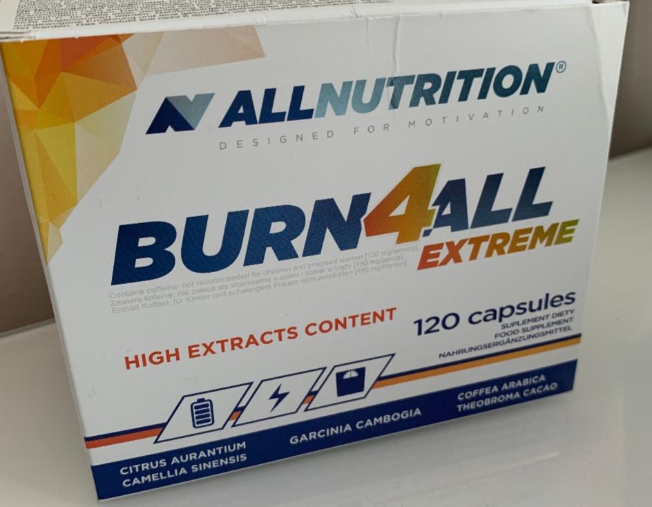 Fotografie - Burn4ALL Extreme Allnutrition