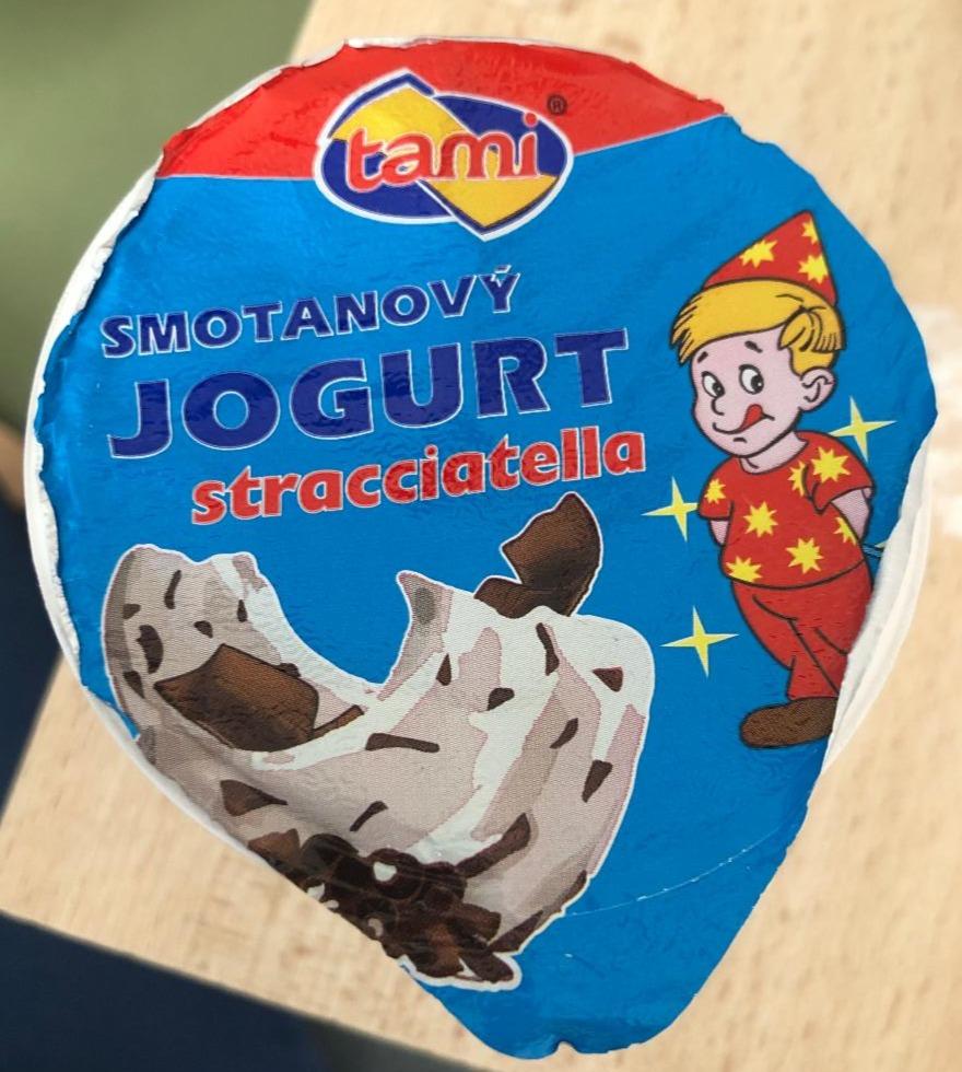 Fotografie - Smotanový jogurt stracciatella Tami