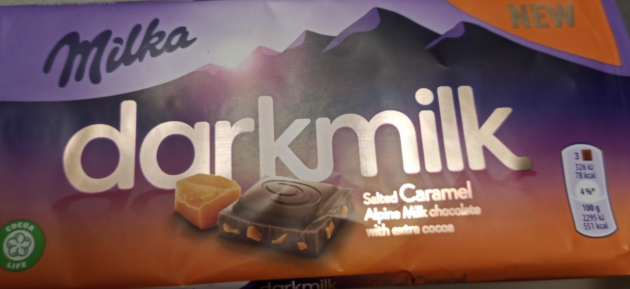 Fotografie - darkmilk Salted Caramel Milka