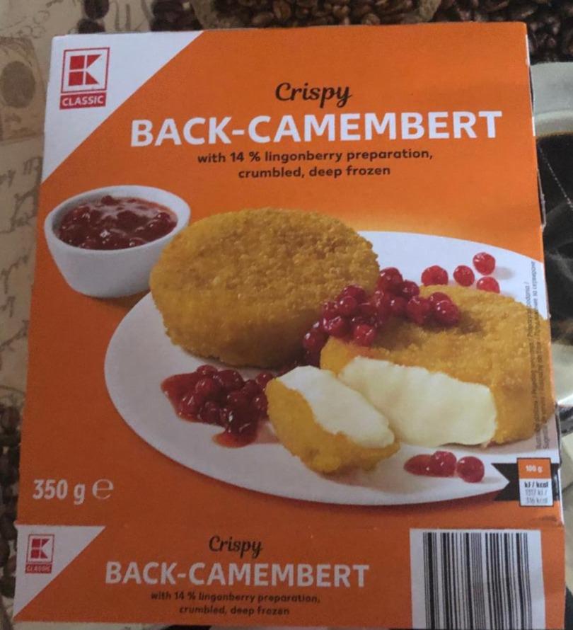 Fotografie - Back - camembert K-Classic (hodnoty pre syr bez omáčky)