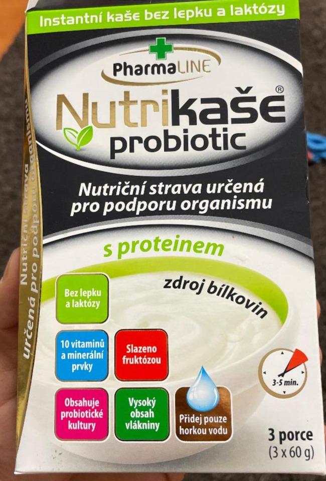 Fotografie - Nutrikaše probiotic s proteínom PharmaLine