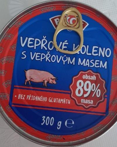 Fotografie - vepřové koleno s vepřovým masem 89% masa Pikok