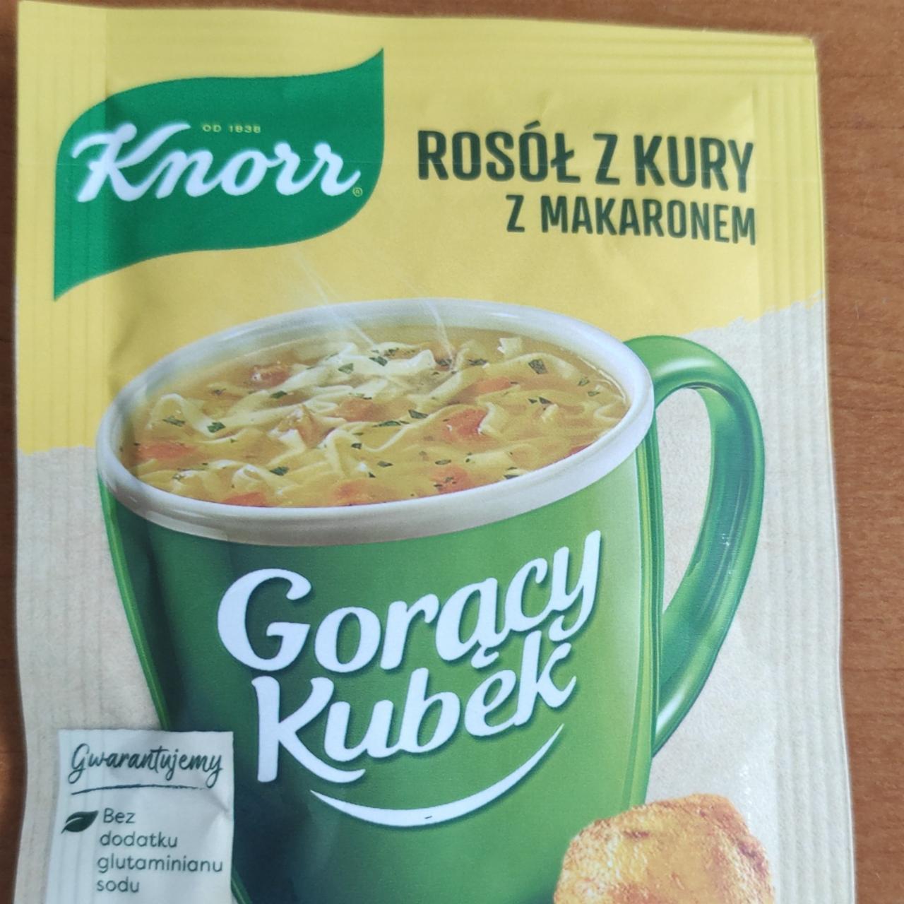 Fotografie - Rosol z kury z makaronemGoracy Kubek Knorr