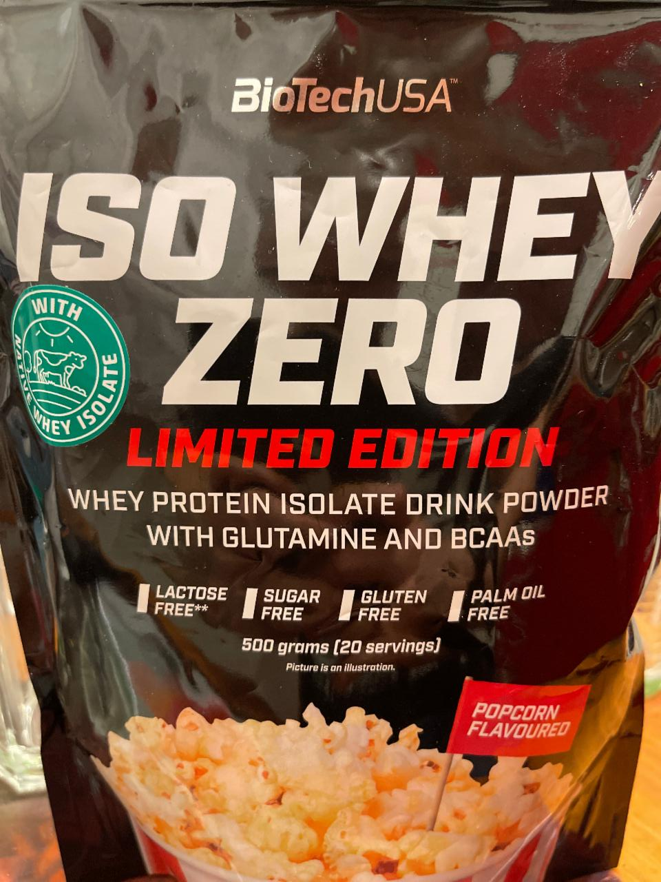 Fotografie - BiotechUSA ISO Whey Zero Popcorn