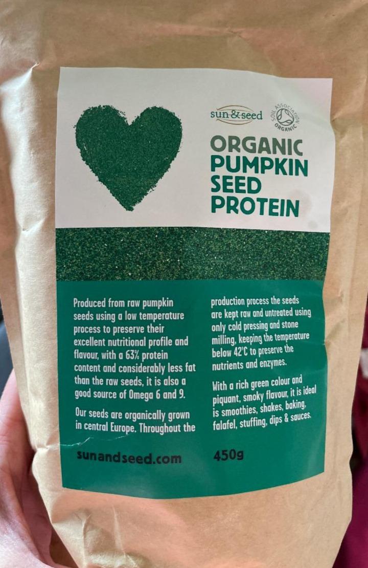 Fotografie - Organic Pumpkin Seed Protein Sun & Seed