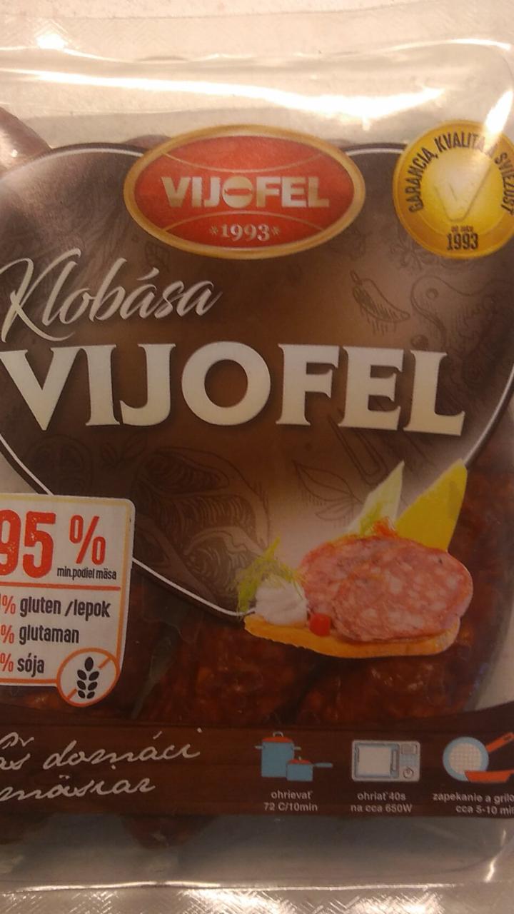 Fotografie - Klobasa vijofel