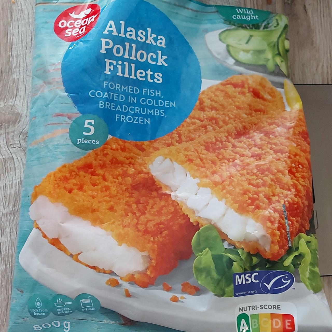 Fotografie - Alaska Pollock Fillets Ocean Sea