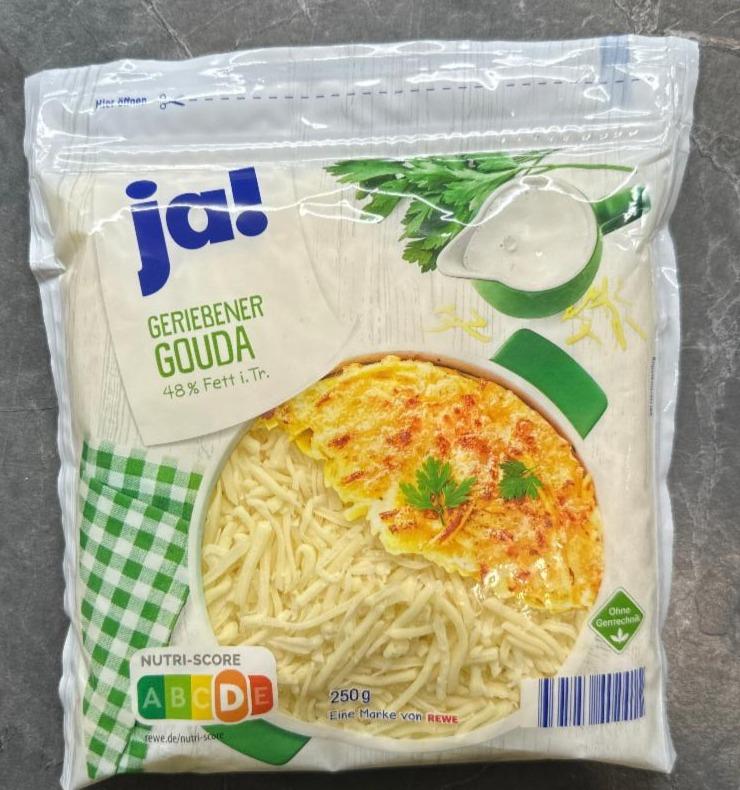 Fotografie - Gouda Geriebener 48% Fett ja!