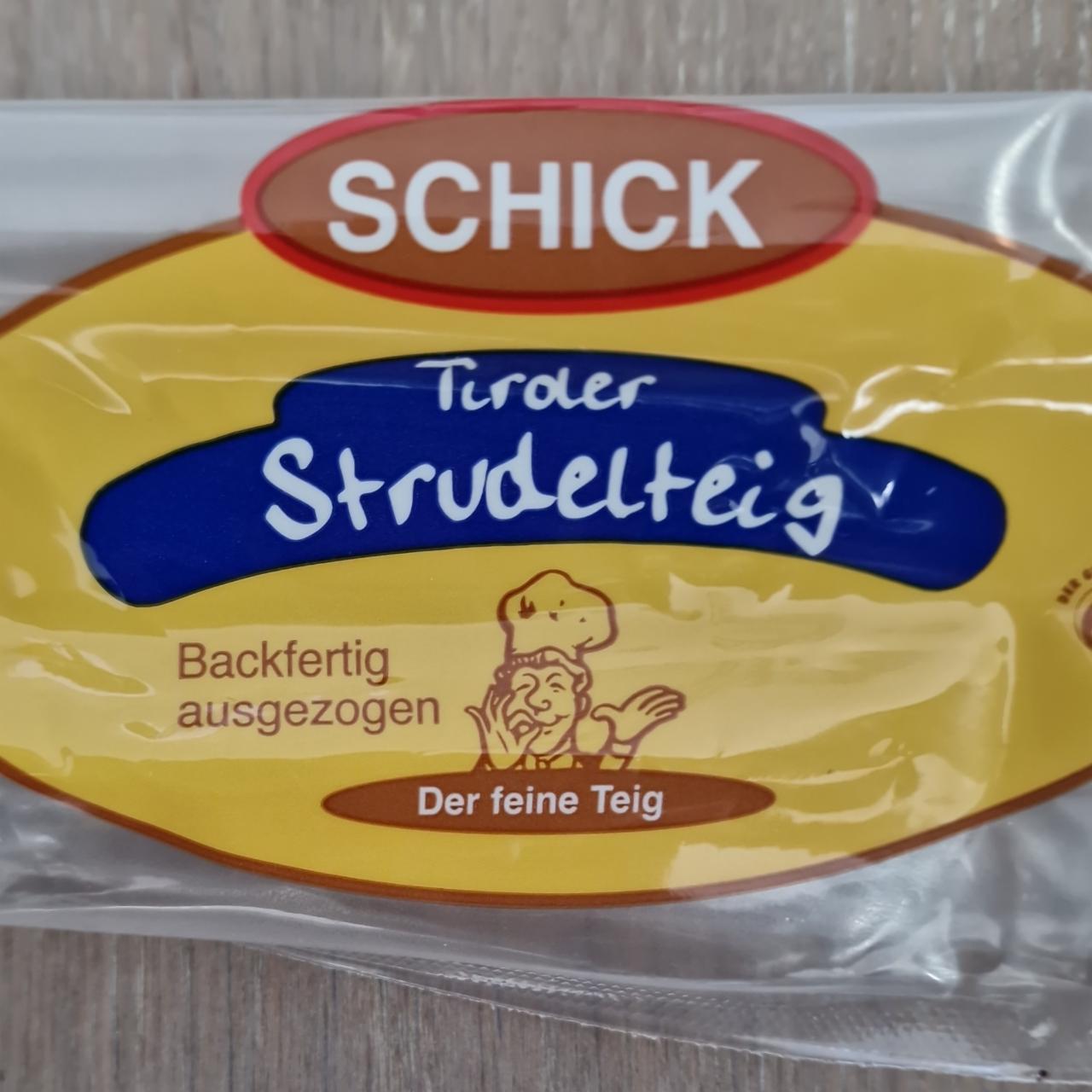 Fotografie - Tiroler Strudelteig Schick