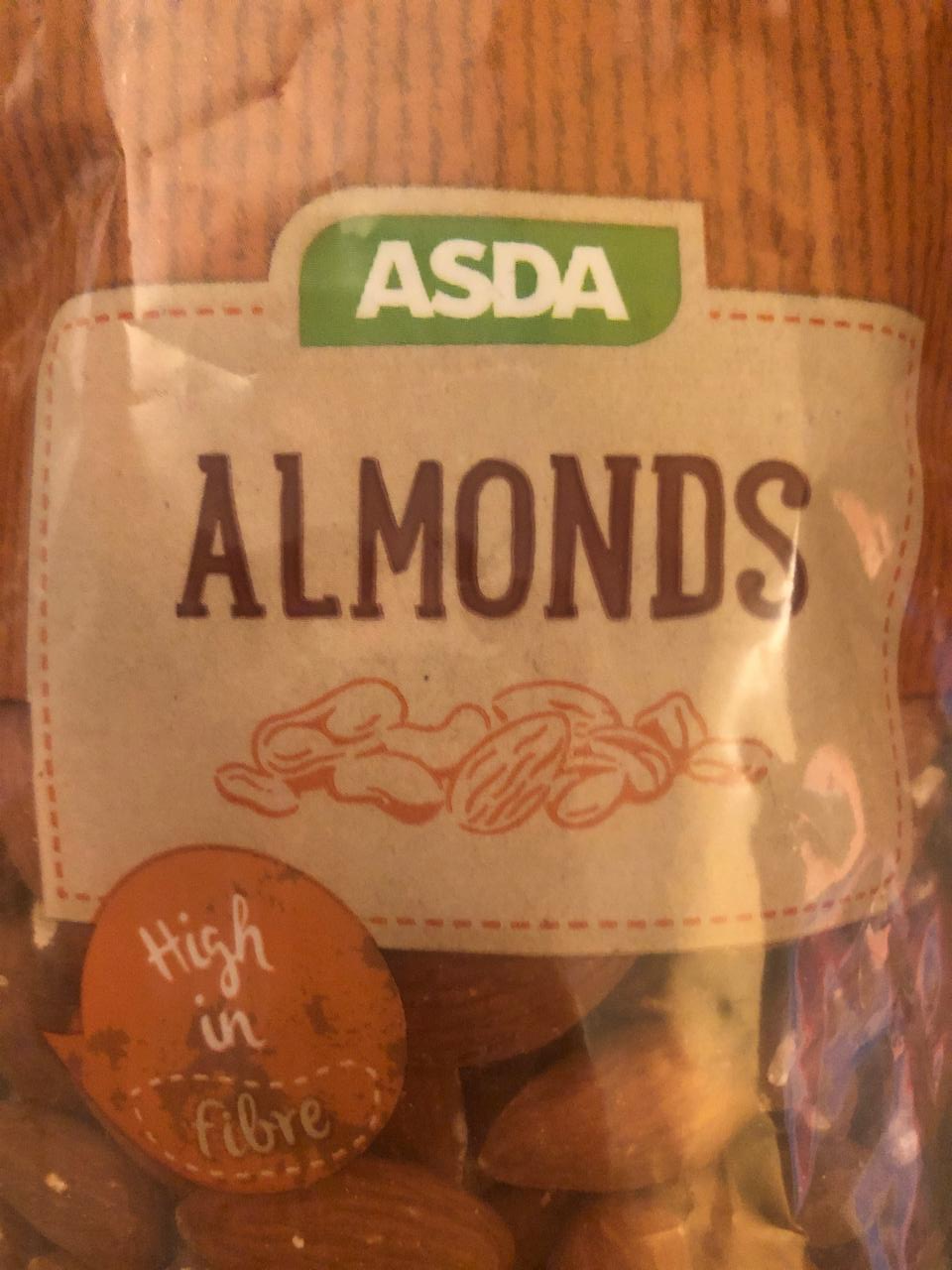 Fotografie - asda almonds