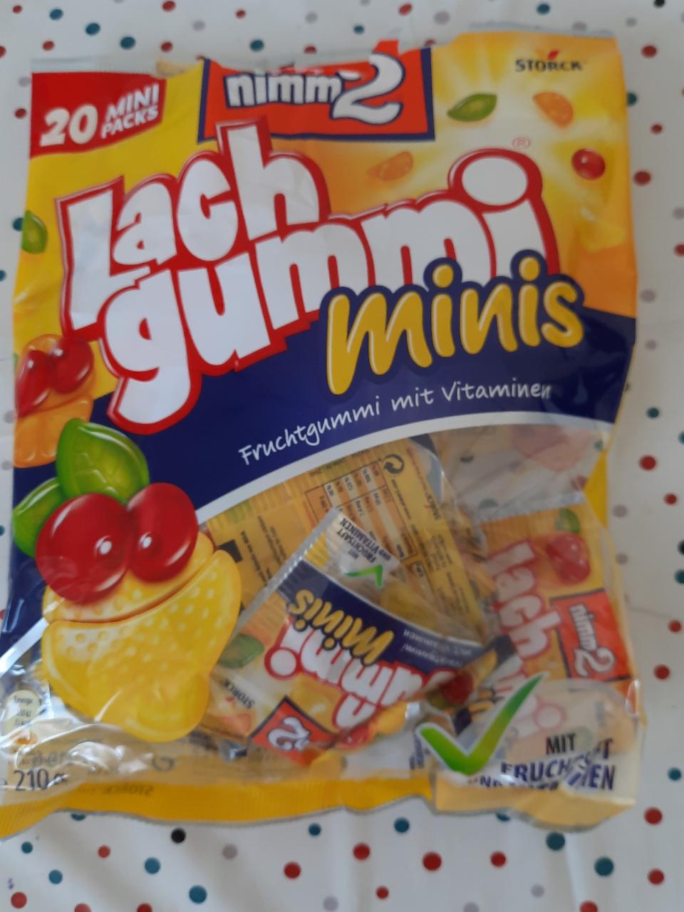 Fotografie - nimm2 lachgummi Minis