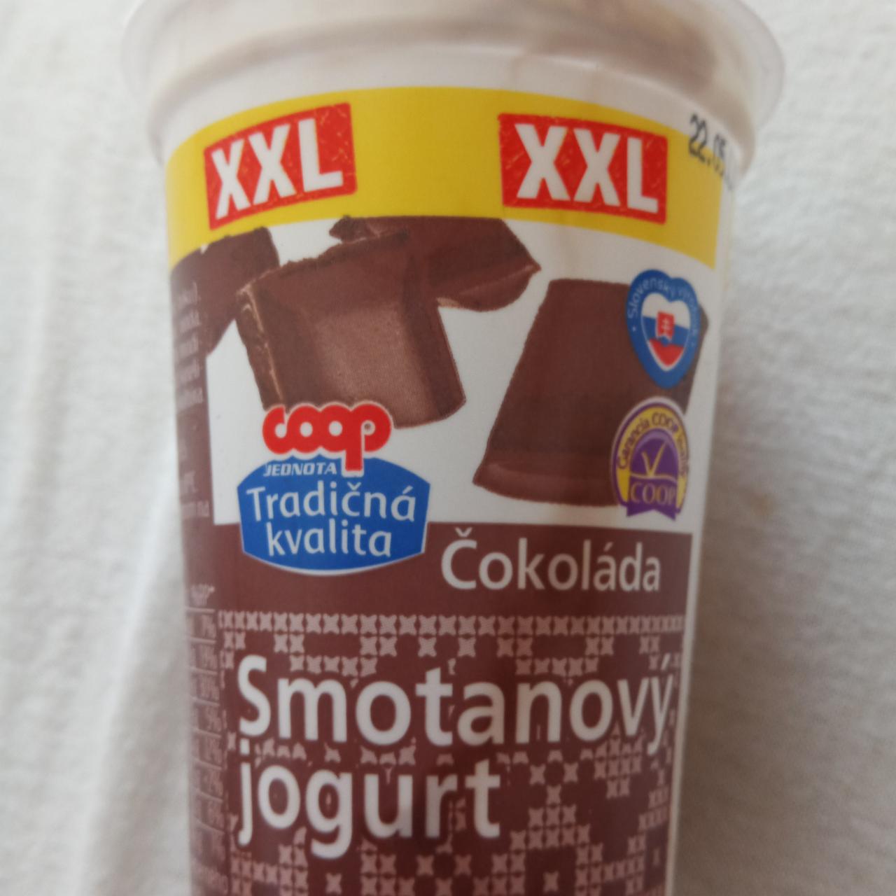 Fotografie - Smotanový jogurt Čokoláda Coop Tradičná kvalita