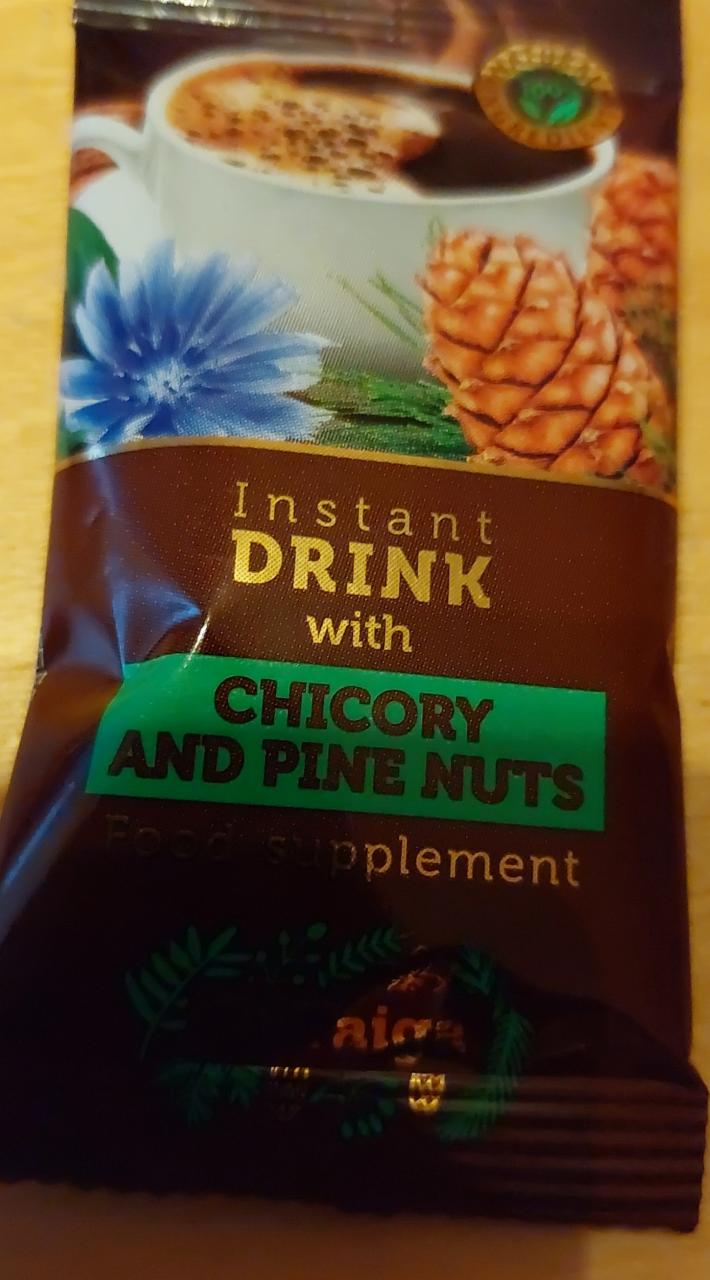 Fotografie - Instant drink with chicory and pine nuts