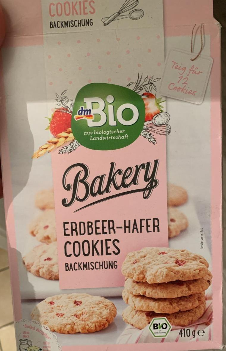 Fotografie - Bakery Erdbeer-Hafer Cookies dmBio
