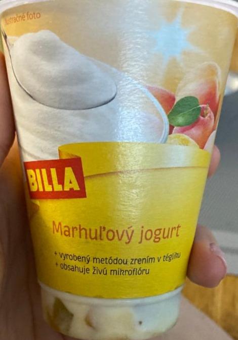 Fotografie - Billa marhuľový jogurt