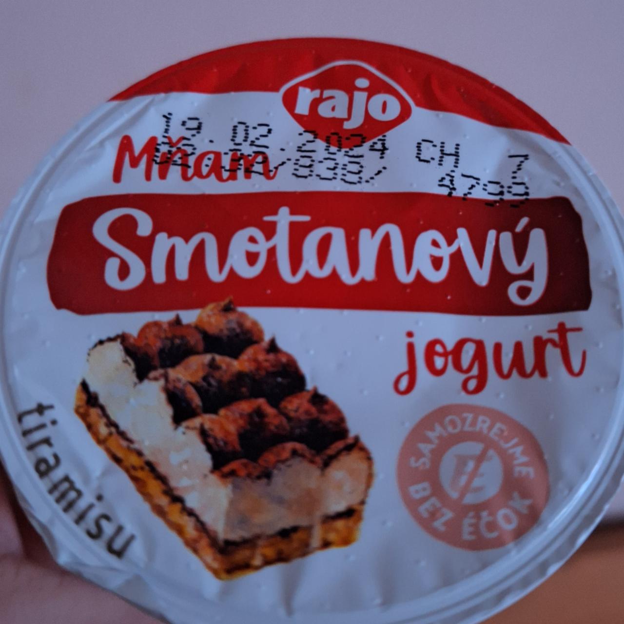 Fotografie - Mňam Smotanový jogurt tiramisu Rajo