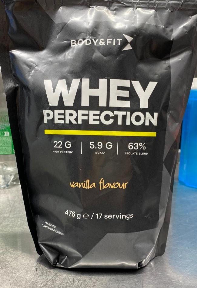 Fotografie - Whey Perfection Vanilla flavour Body&Fit