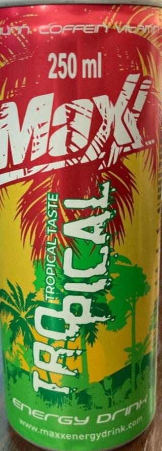 Fotografie - Tropical Energy Drink Maxx