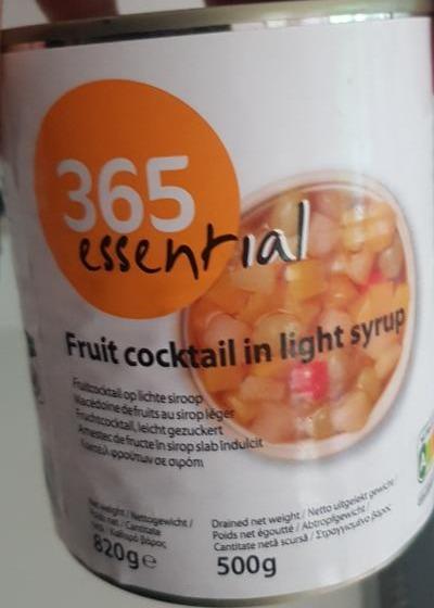 Fotografie - fruit coctail in light syrup 365 essential