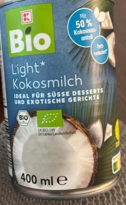 Fotografie - Light Kokosmilch K-Bio