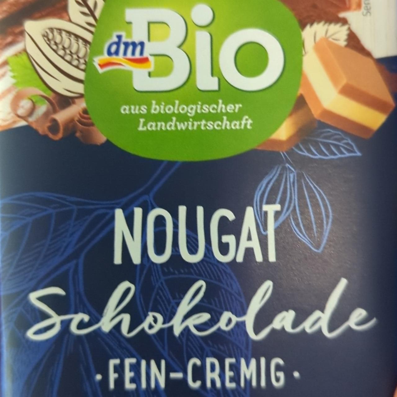 Fotografie - Nougat Schokolade dmBio