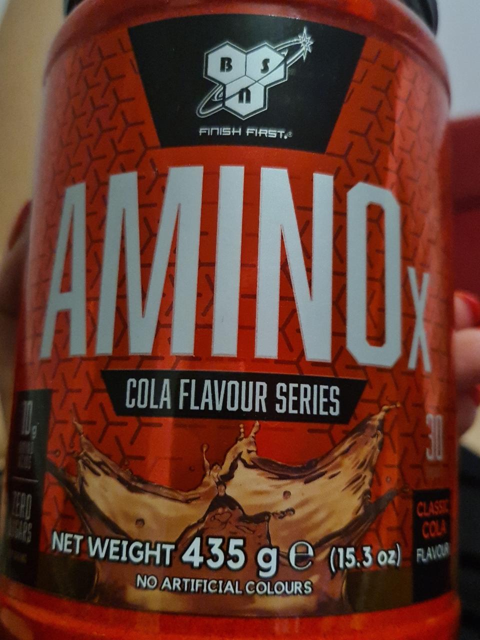 Fotografie - AMINO X cola flavour series