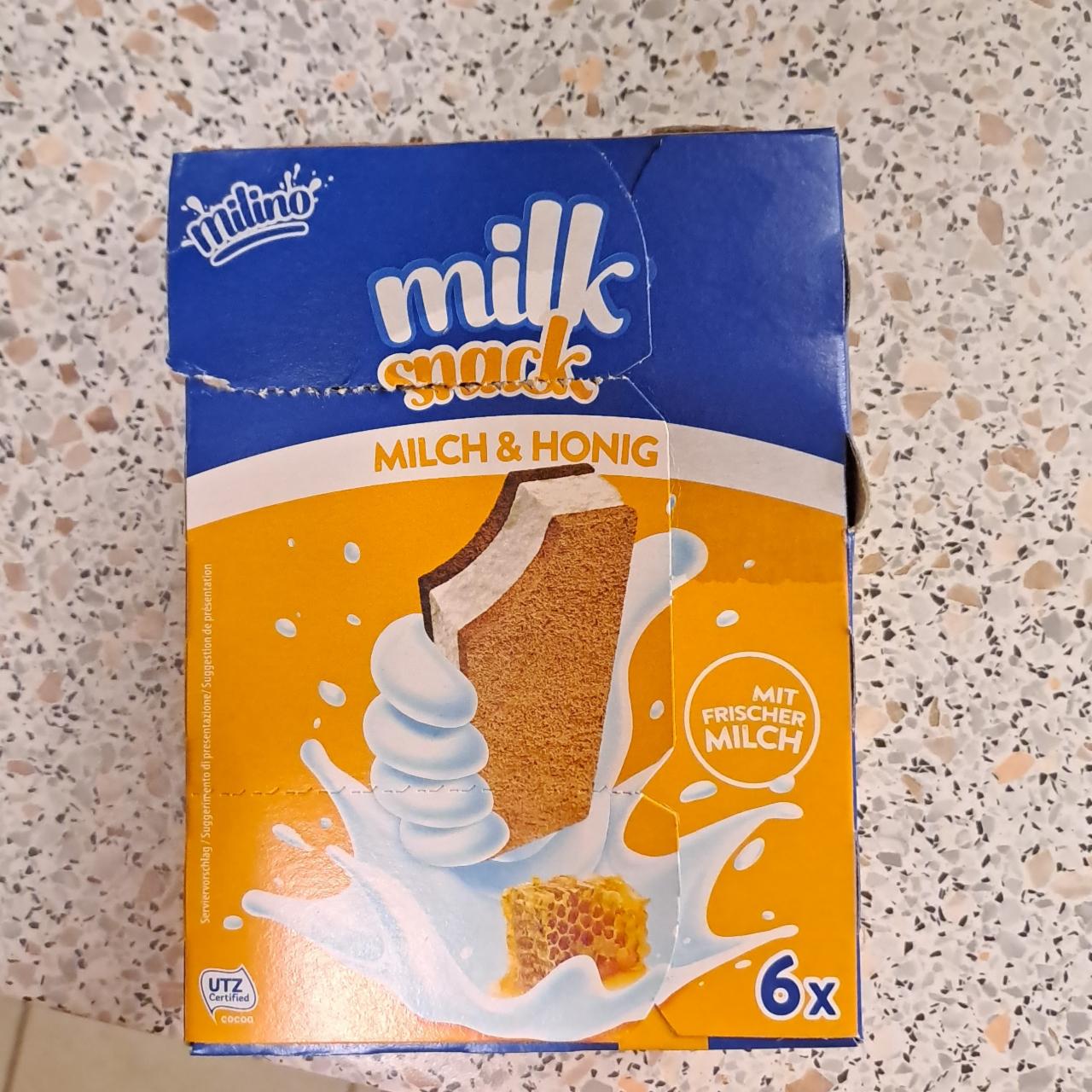 Fotografie - Milk Snack Milch & Honig Milino