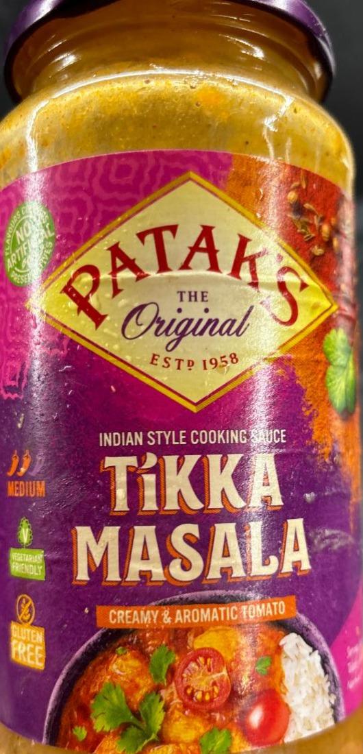 Fotografie - Tikka Masala Indian Style Cooking Sauce Patak’s