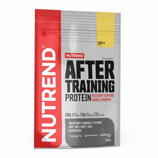 Fotografie - After training protein vanilla Nutrend