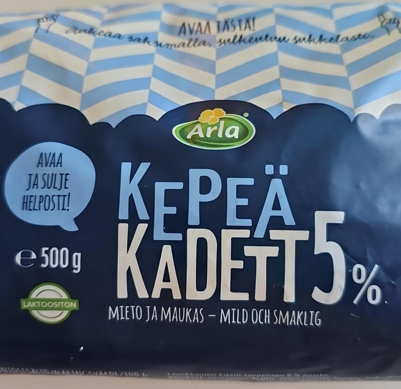 Fotografie - Kepeä Kadett 5% Arla