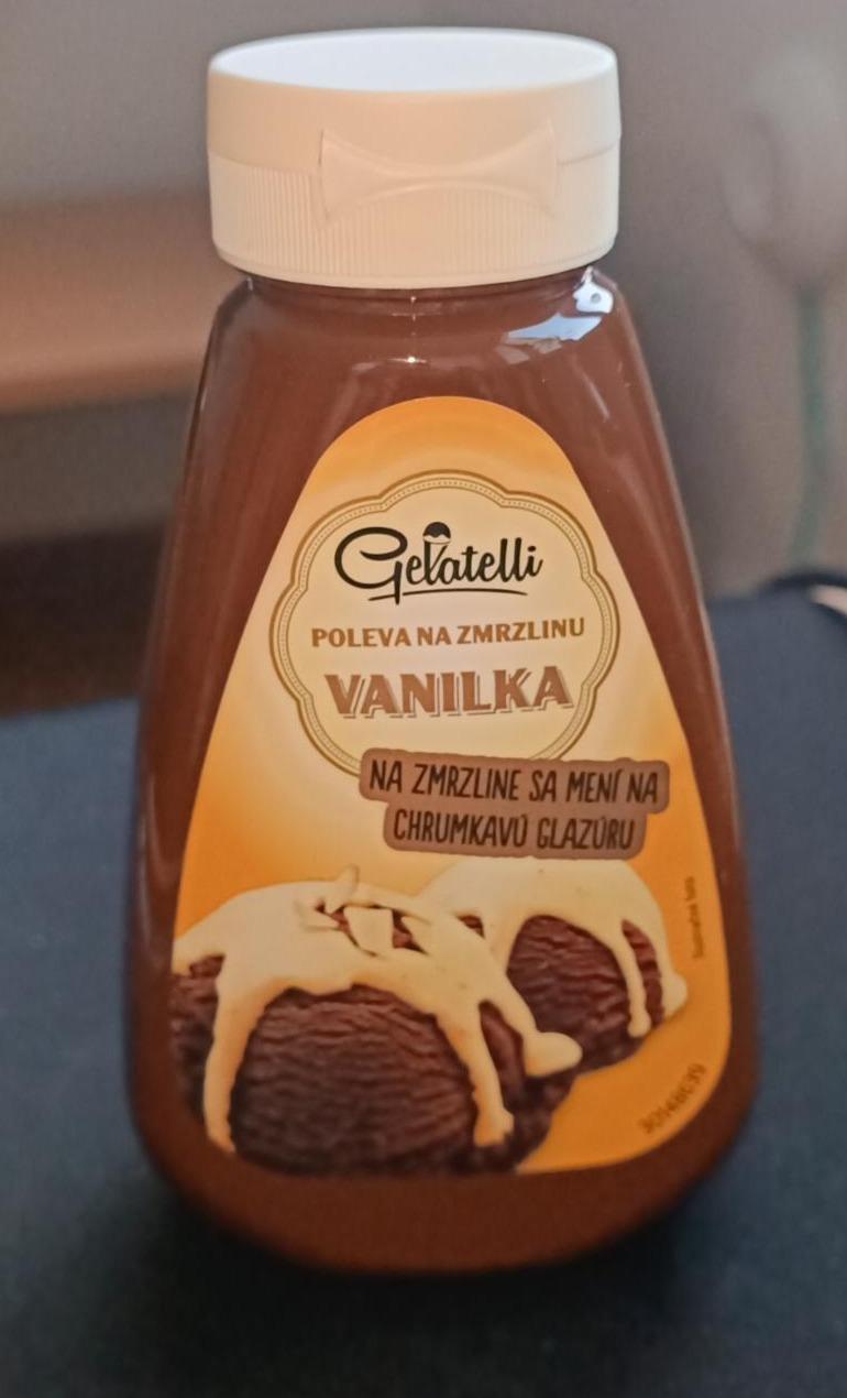 Fotografie - Poleva na zmrzlinu Vanilka Gelatelli