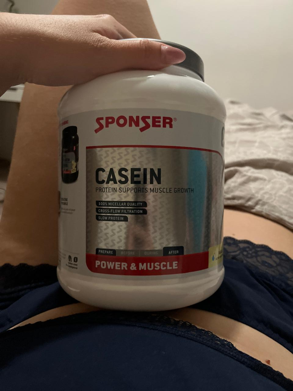 Fotografie - sponser casein power&muscle