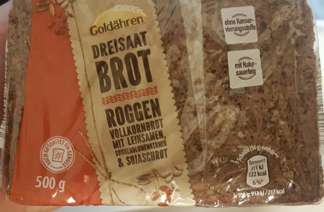 Fotografie - Dreisaat brot Goldähren