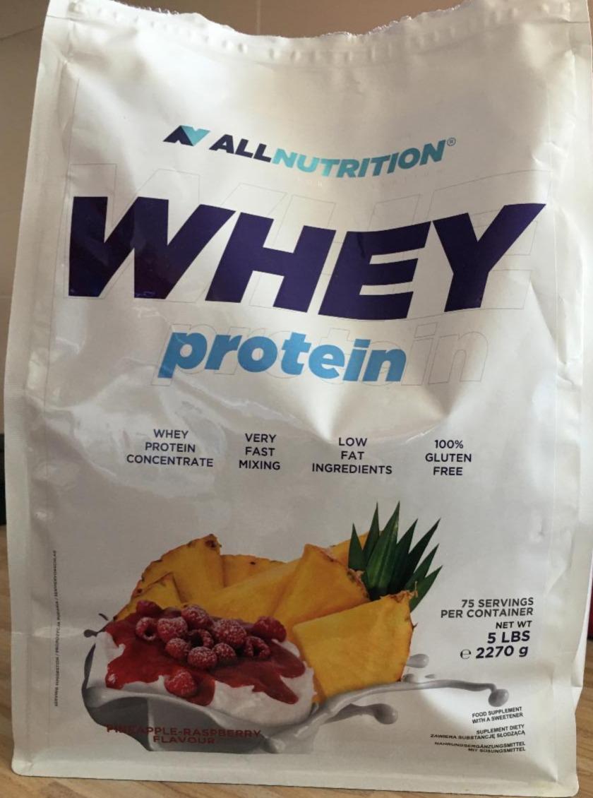 Fotografie - Whey protein Pineapple Raspberry Allnutrition