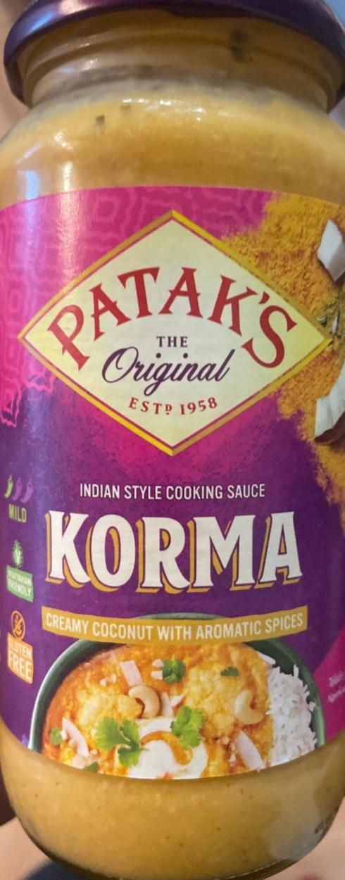 Fotografie - Sos w stylu indyjskim Korma Patak's