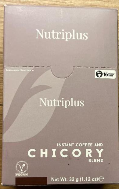 Fotografie - Instant coffee and chicory blend Nutriplus