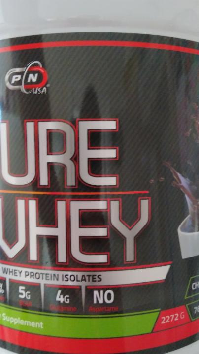 Fotografie - Pure whey protein Chocolate hazelnut 