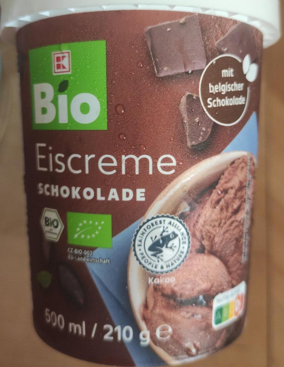 Fotografie - Eiscreme schokolade K-Bio