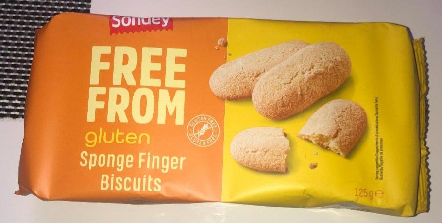 Fotografie - Sondey Free from gluten Sponge finger biscuits