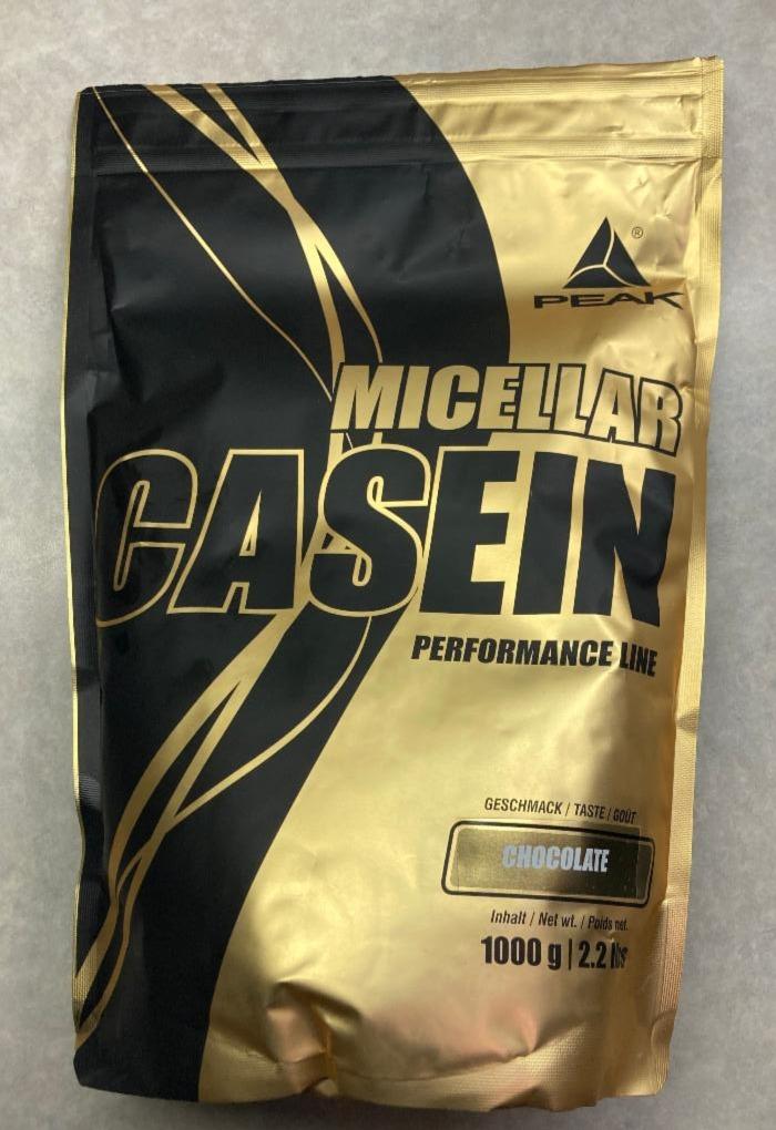 Fotografie - Peak Micellar Casein performance line Chocolate