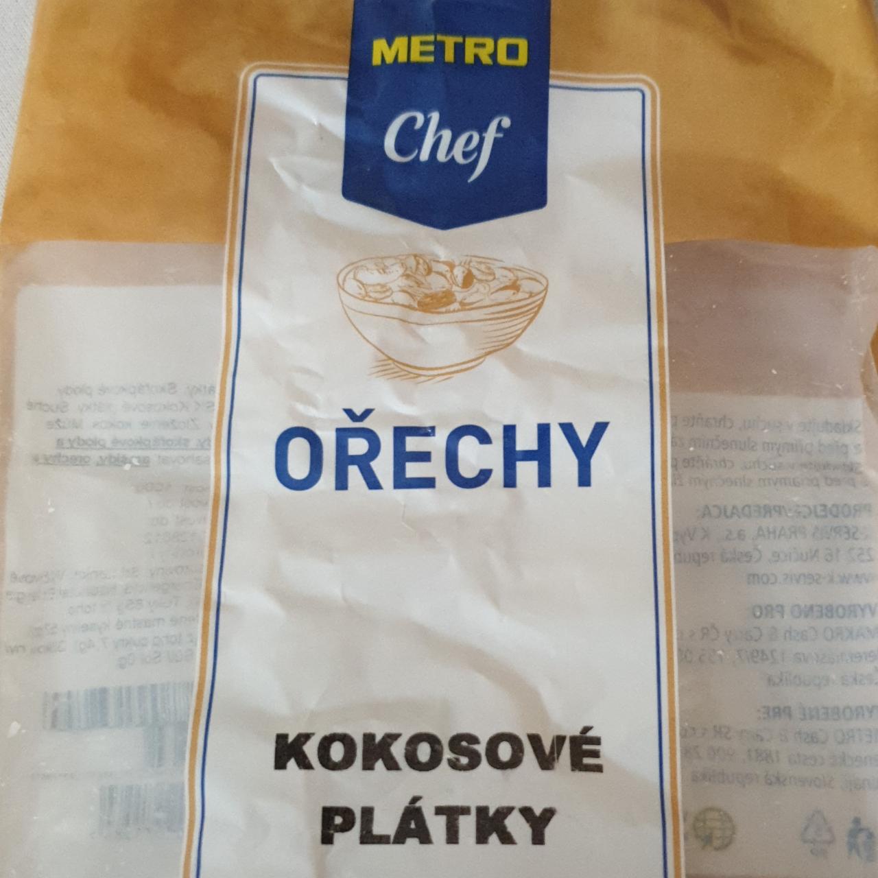 Fotografie - Ořechy Kokosové plátky Metro Chef