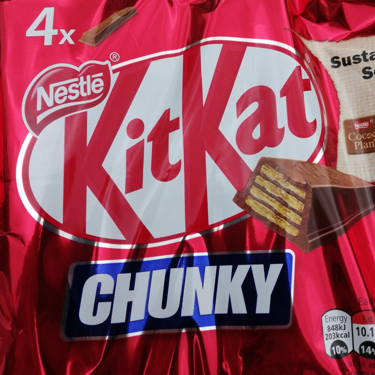 Fotografie - Kit Kat Chunky Nestlé