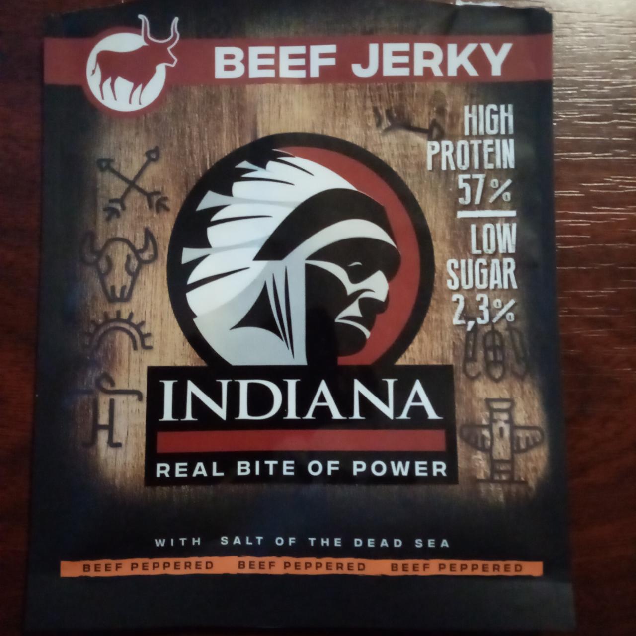 Fotografie - Beef Jerky Peppered Indiana