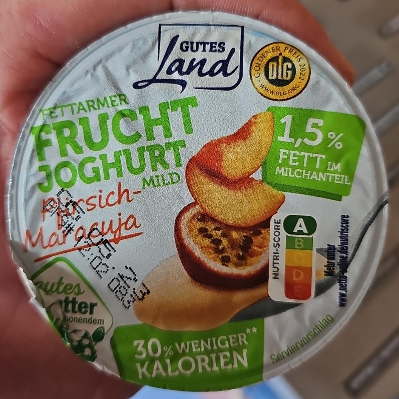 Fotografie - Frucht Joghurt mild Pfirsich-Maracuja Gutes Land