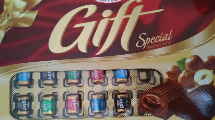 Fotografie - gift special hazelnut flavour